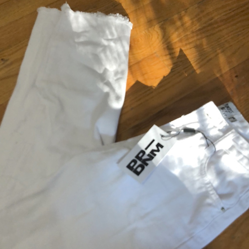 flare white jeans